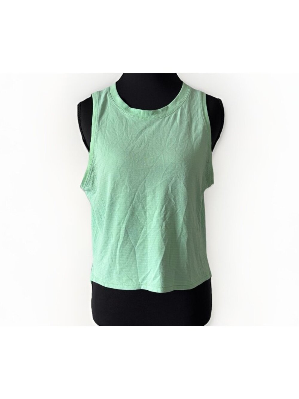 Lululemon Top Women 6 Train to Be Tank Athleisure Crossfit Gym Workout Mint